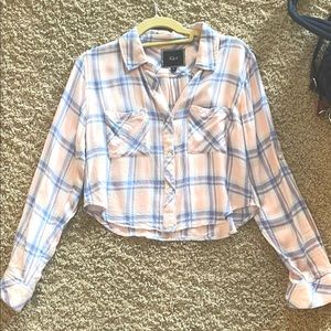 Rails cropped long sleeve top. Size XS